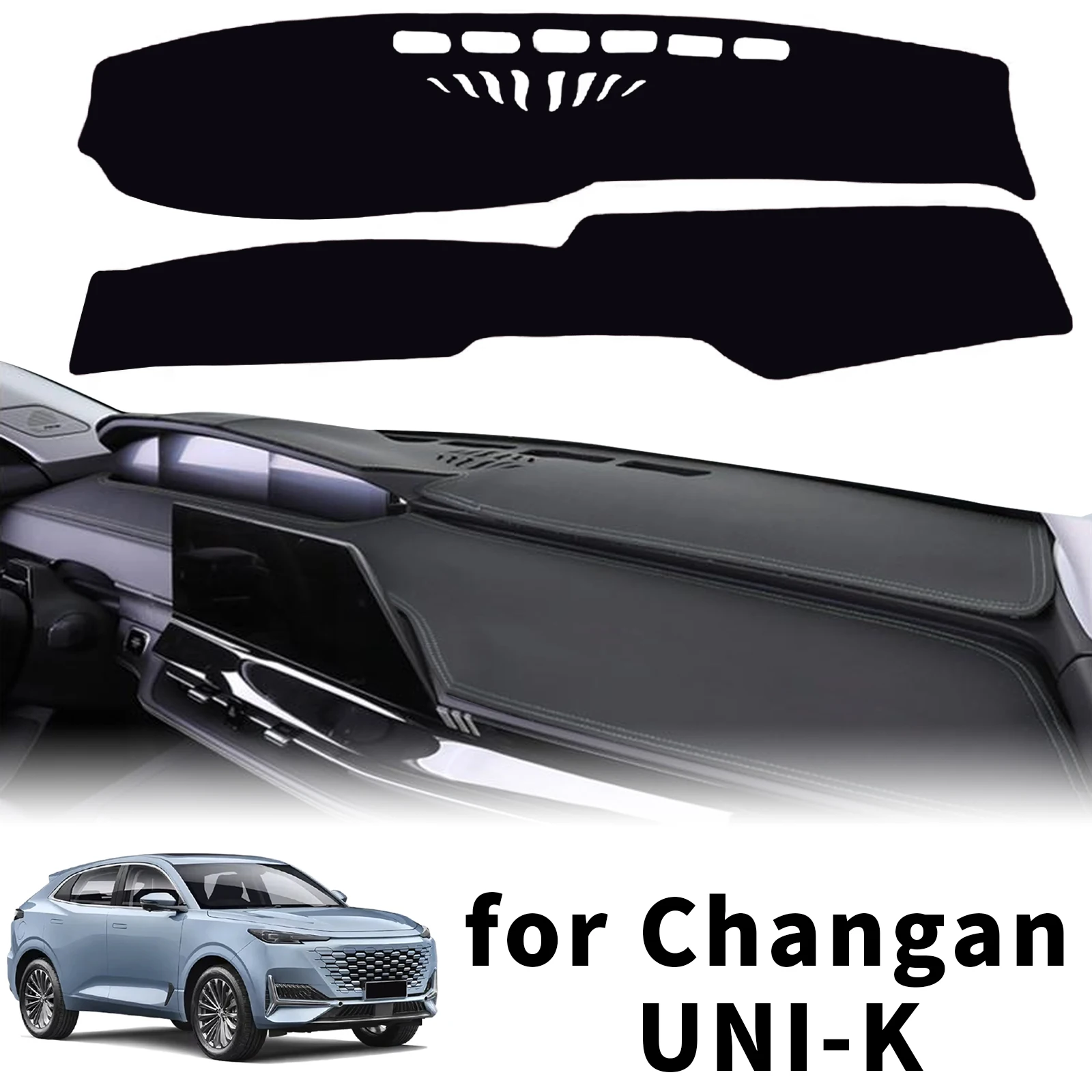 

for Changan UNI-K 2025-2021 Custom Fit Car Dashboard Cover Sunshade Dash Mat Anti‑Slip Dashmat Protector Pad Accessories
