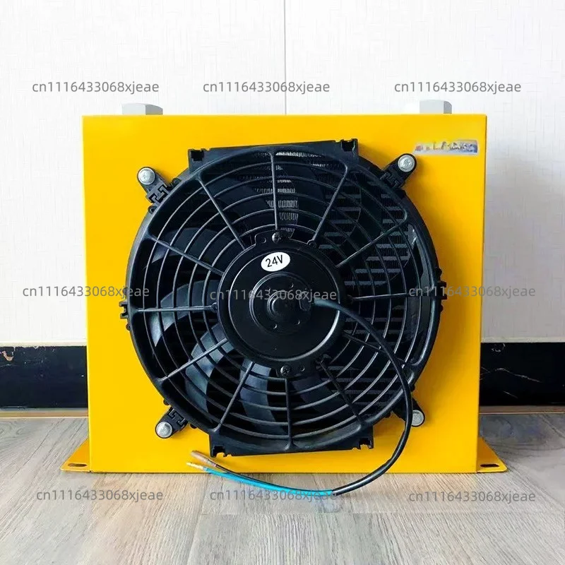 AF series AH1012T hydraulic air cooler air cooling oil radiator plate wire - hydraulic aluminum oil cooler 100l/min