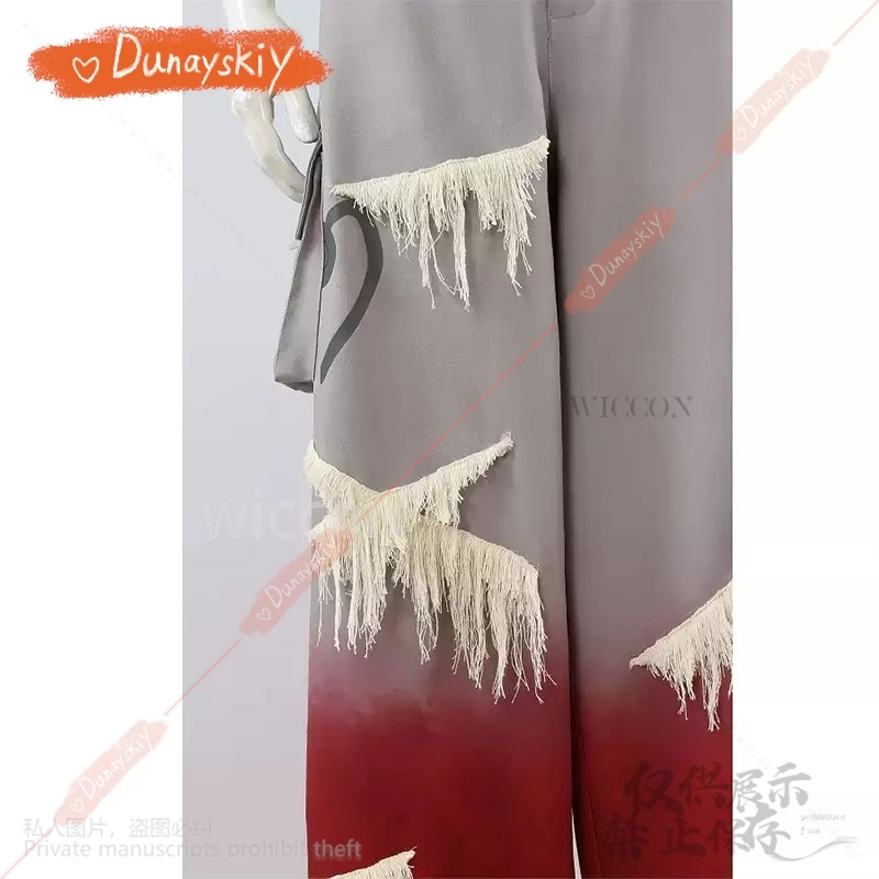 Anime Alien Stage R7 Till Cosplay Round 7 Blink Gone Costume Green Mesh Top Pants Prop Necklace Arm For Halloween Customized