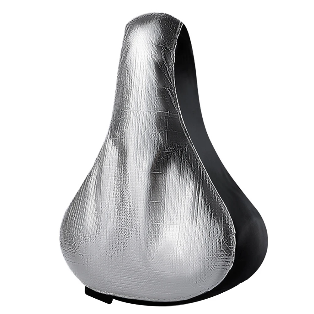 Aerodynamic Design Bicycle Seat Cover with Enhanced Durability Against Harsh Weather Conditions While Maintaining Comfort Levels