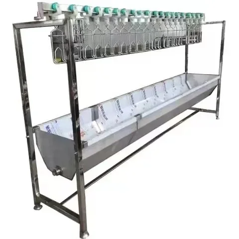 Automatic 3m Chicken Processing Plant Slaughtering Equipment With Table Poultry Slaughter House Equipment HJ-TSSB