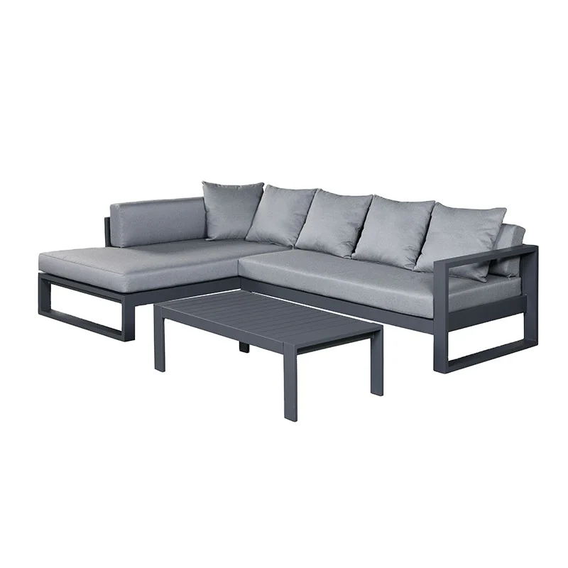 

for Modular Outdoor Patio Garden Sofa Set Aluminum with Rattan & PE for Hotels Villas Resorts Gardens Terraces