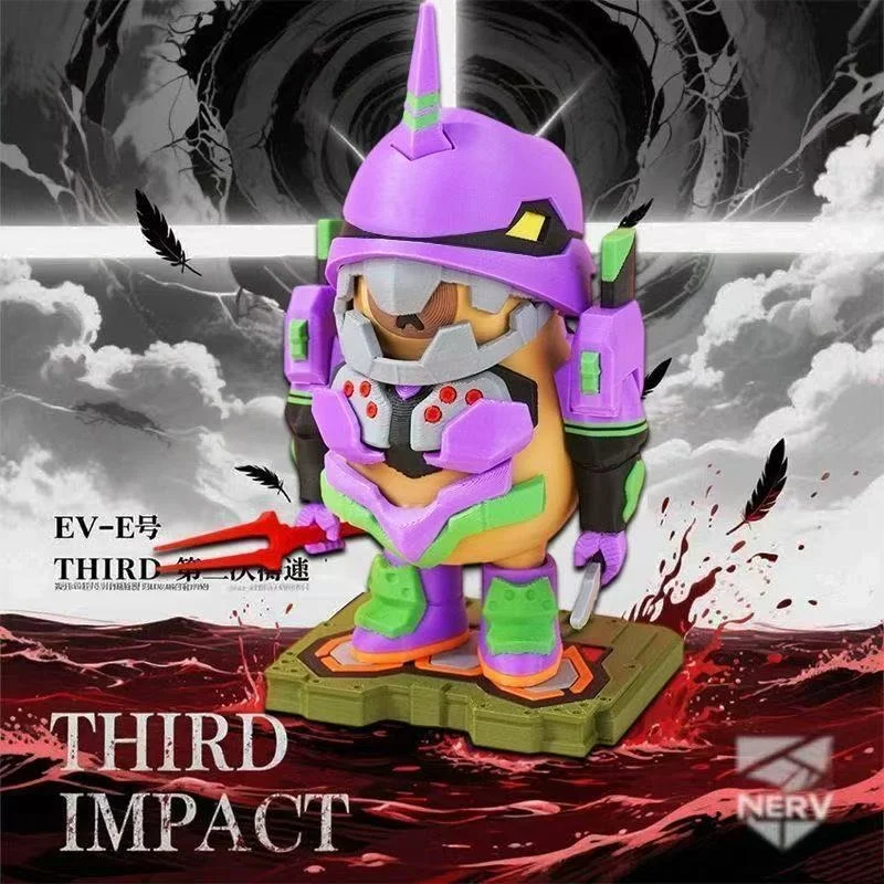 

NEW Capybara EVA-01 Magnetic Assembly GK Figure Interesting Desktop Ornaments Peripheral 3D Printing Creative Children's Gifts