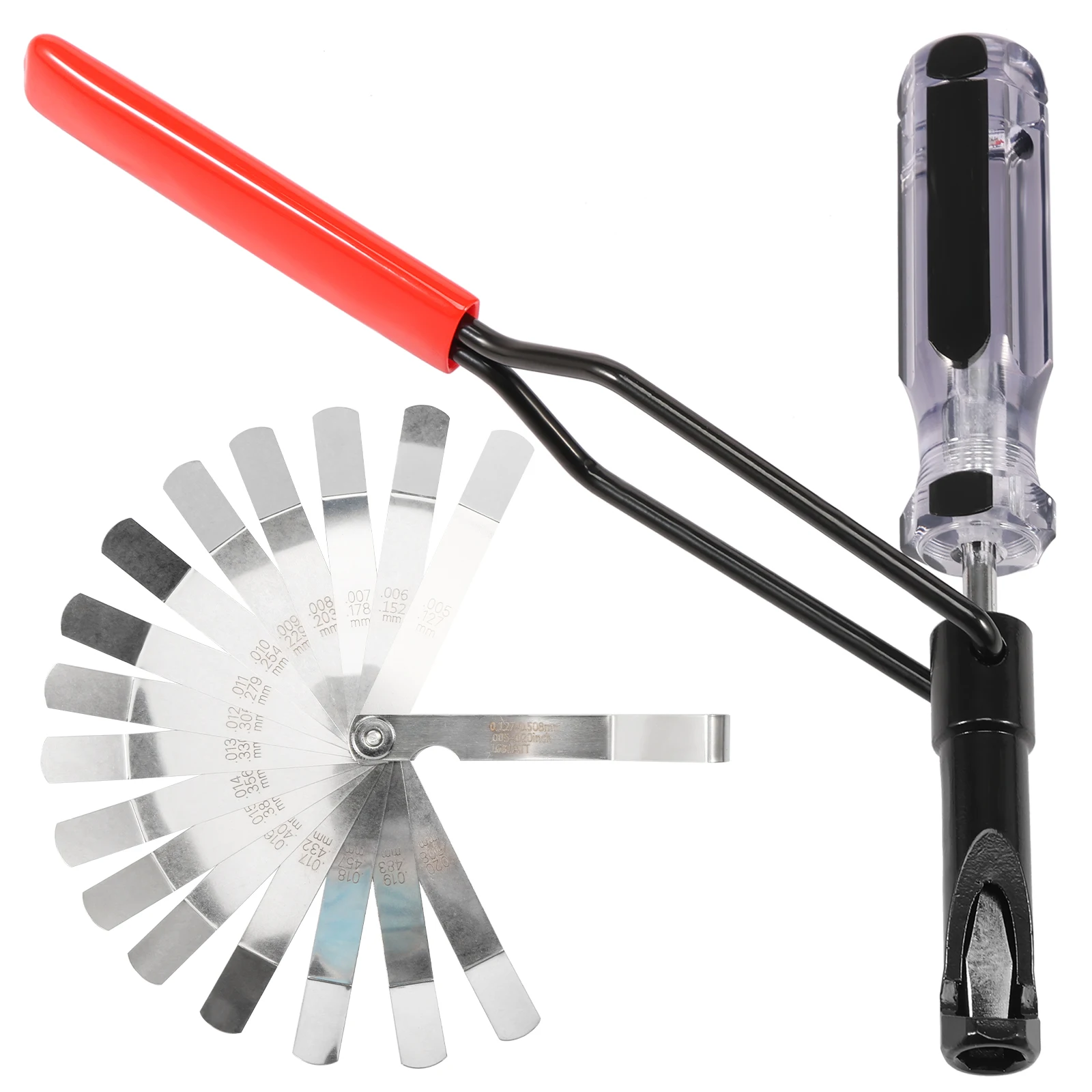 

Набор инструментов для регулировки клапанов: прочный, простой в использовании, с прорезью, практичный инструмент для регулировки клапанов и установки стопорных гаек для ремонта