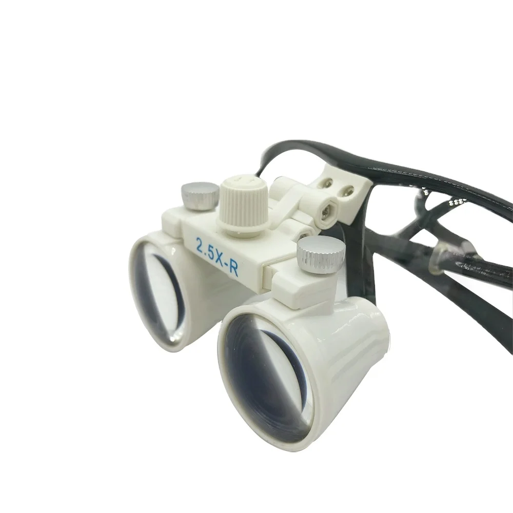 Surgery CE Certificate Microsurgery Stomatology Led 2.5x 3.5x Eye Loupe Magnifier Glasses Medical Surgical Loupes