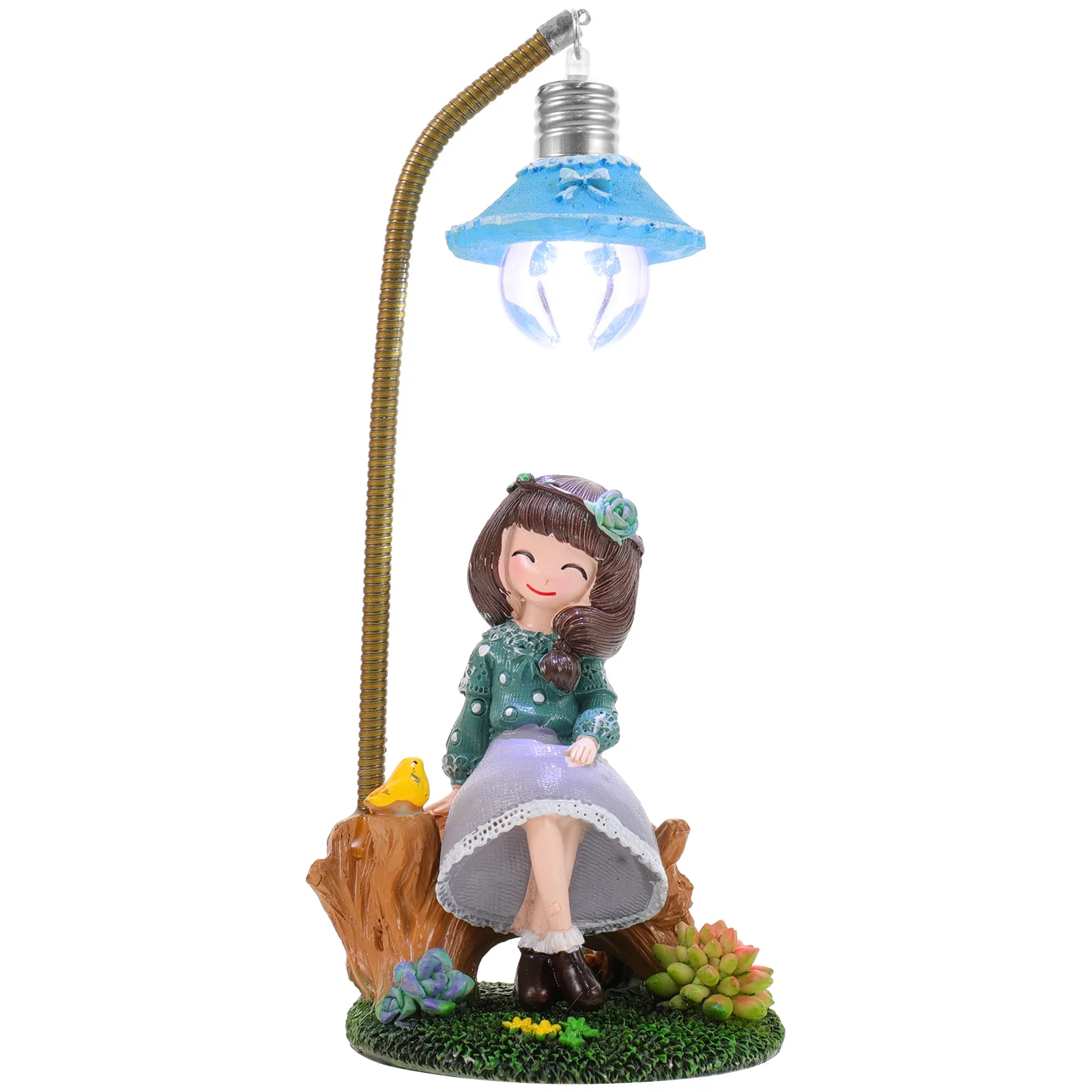 

Cartoon Night Lamps Mini Resin Decorative Room Resin Night Light Unique Wireless Bedside Table Lamp Modern Home Furniture