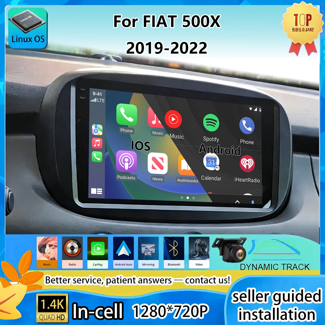 Radio For Fiat 500X…