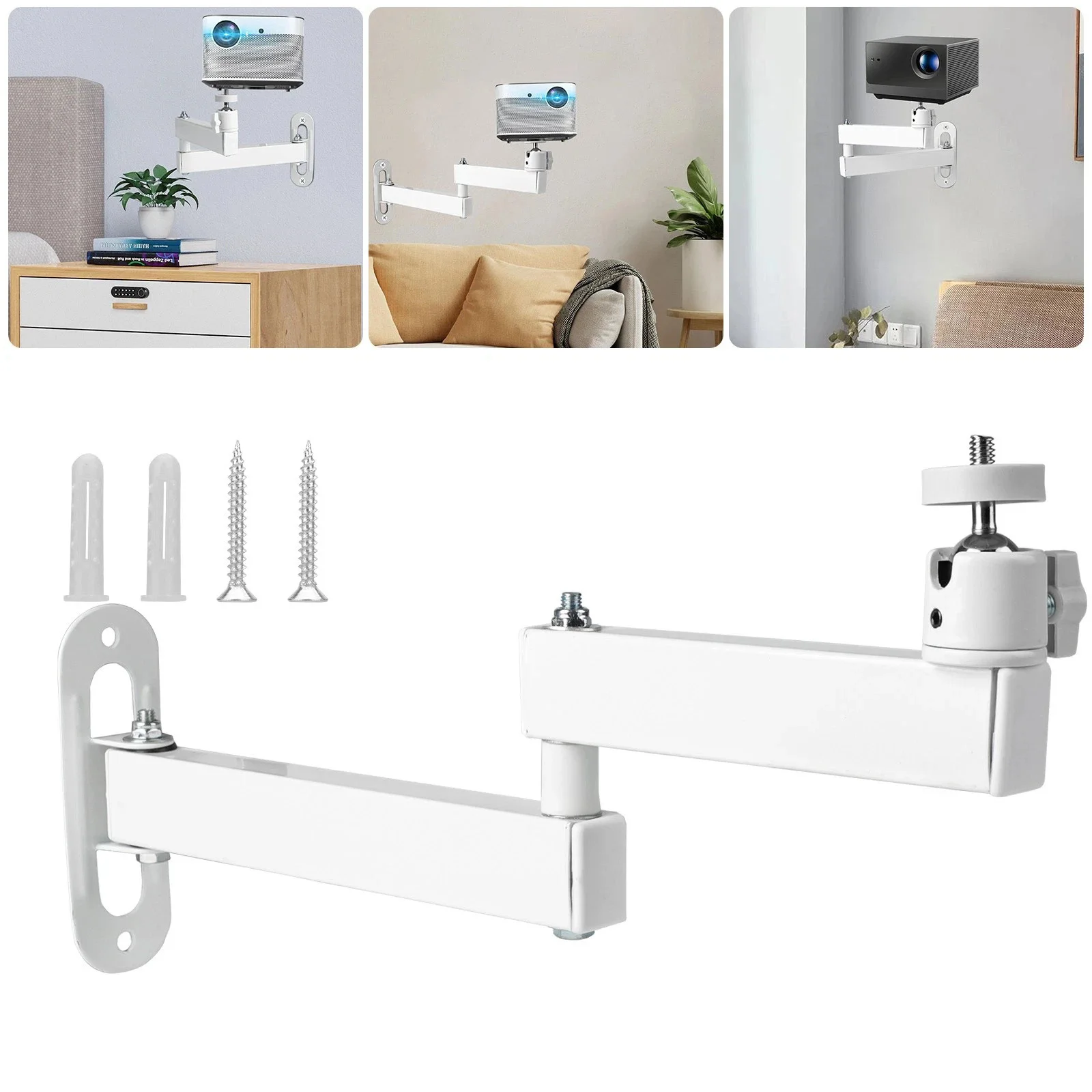 Foldable Projector Wall Mount 1/4