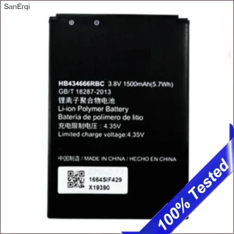 

2025year HB434666RBC 1500 мАч аккумулятор для маршрутизатора Huawei E5573 E5573S E5573s-32 E5573s-320 E5573s-606 E5573s-806 перезарядки