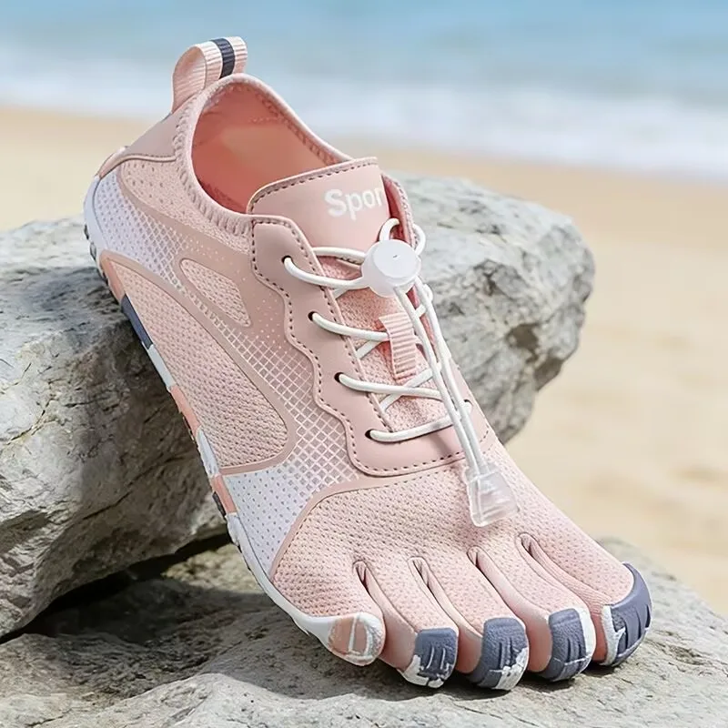 

Новинка 2026 года: Женские кроссовки для йоги и пилатеса с мягкой подошвой для помещений, нескользящие и дышащие; Мужские спортивные кроссовки для фитнеса с раздельным носком