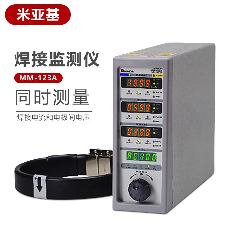 Japan's MIYACHI welding monitor MM-123A replaces MM-122A in measuring current and voltage time