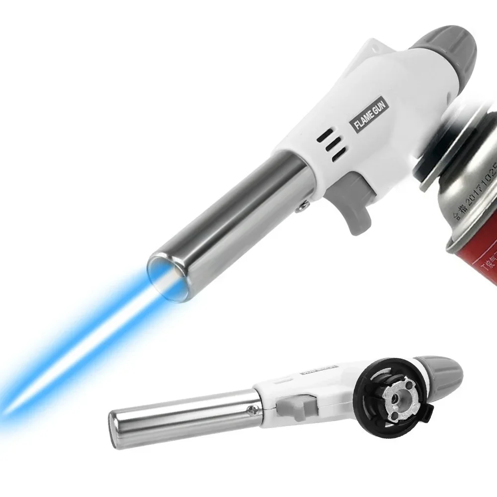 Portable Butane Gas Welding Torch 920 Metal Gun For Camping Hiking Flame Ignition Lighter