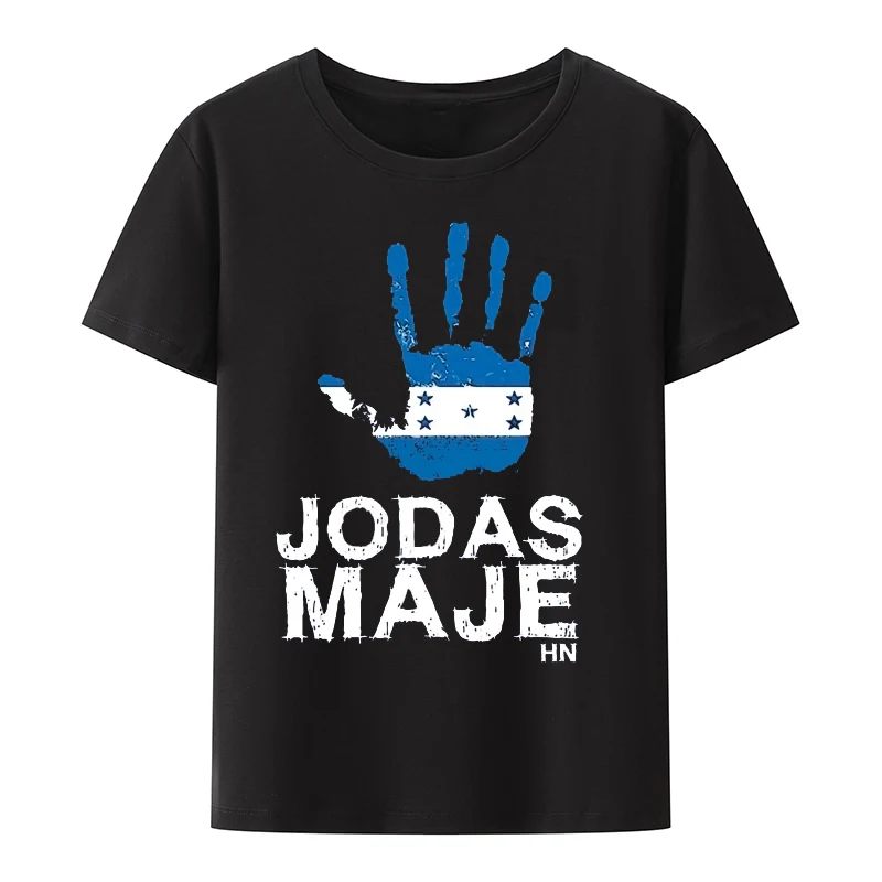 Mens Honduras Tshirt Jodas Maje Mano Catracho Camiseta Printed Funny Unisex Short-sleev Graphic Tops Classic Casual Streetwear