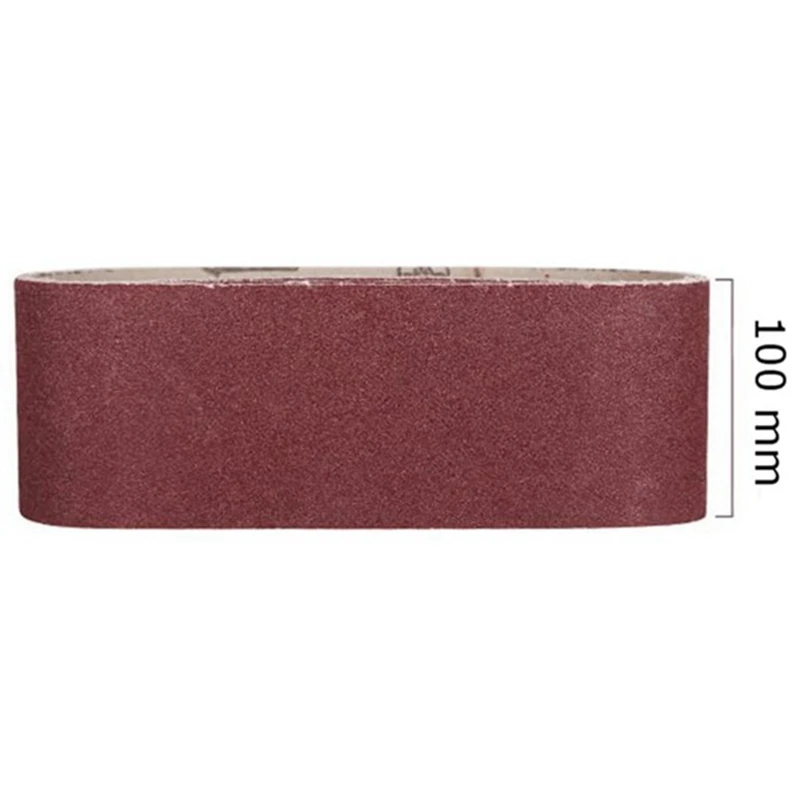 

A21Q -5 Pieces 100 X 915Mm Sanding Belt 4 Inch X 36 Inch Sanding Screen Abrasive Band