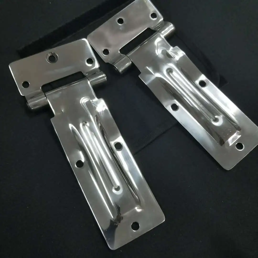 304 Stainless Steel Hinge Vehicle Modification Anti Detachment Anti Rust Fireproof Door Heavy-duty Truck Door Hinge