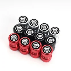 4pcs Car Styling Tire Valve Caps Dustproof Caps For Jaguar XF XJ XE S-Type F-Type X-Type F-Pace I-Pace E-Pace XFR XKR