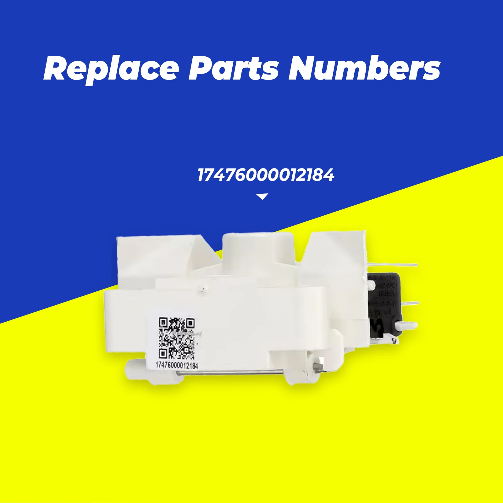 1PCS,17476000012184 Dishwasher Door Lock Switch For Midea Samsung Insignia