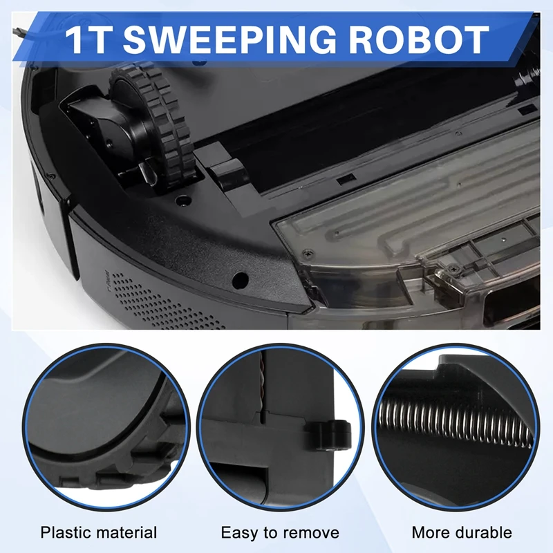 A84G For Mijia 1T Robot Vacuum Cleaner Right Motor Wheel Accessories, Replacement Wheel, Vacuum Cleaner Parts, Durable Plastic