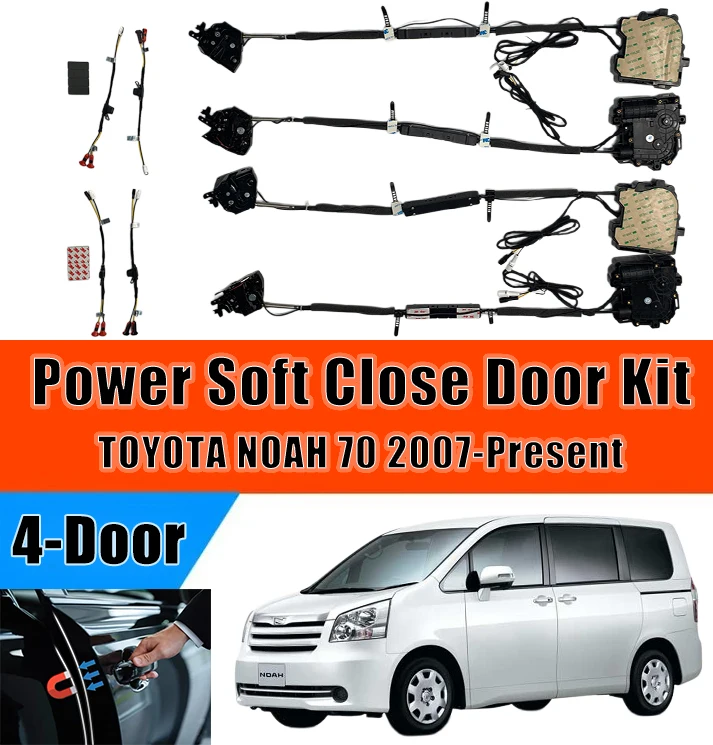Xcar for Toyota NOAH 70 2007-PRESENT Car OEM Automatic Soft Close Door Electric Suction Kit Auto Power Closing
