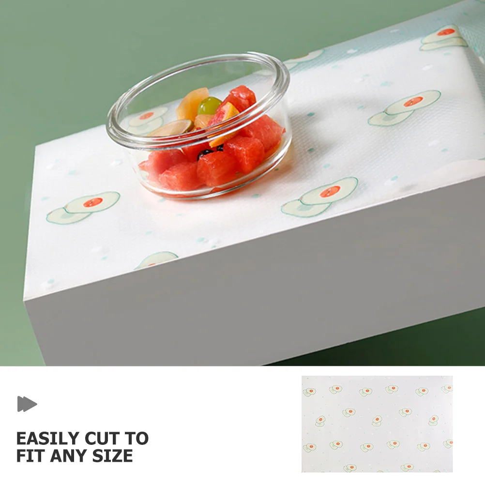 مقاوم للماء وسادة مقاومة للرطوبة كوتابل عدم الانزلاق بطانة الرف المعدنية لخزانة المطبخ درج الثلاجة حصيرة وصمة عار #6