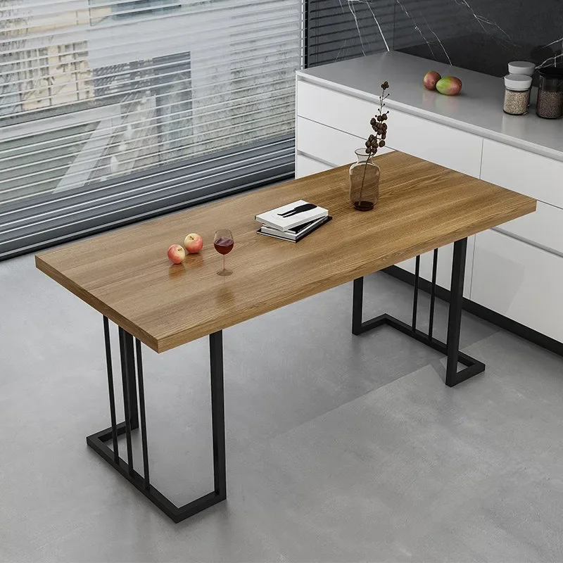 Metal shelf marble slate tile table leg dining table bar foot office computer conference desk base bracket customization