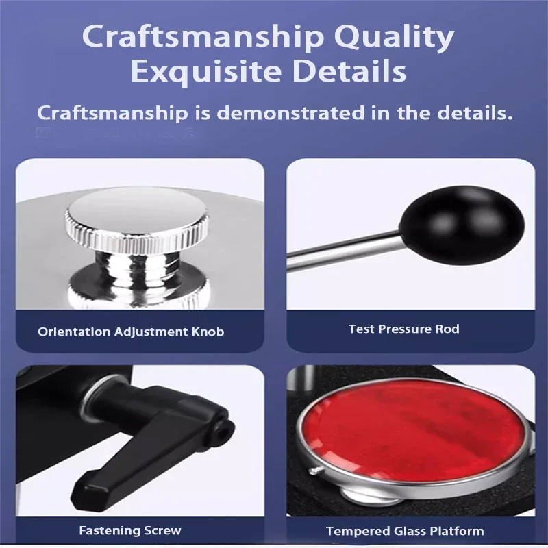 

Цифровой дюрометр Шора 0-100HA (типы A/D/C) для измерения твердости шин, пластика и резины