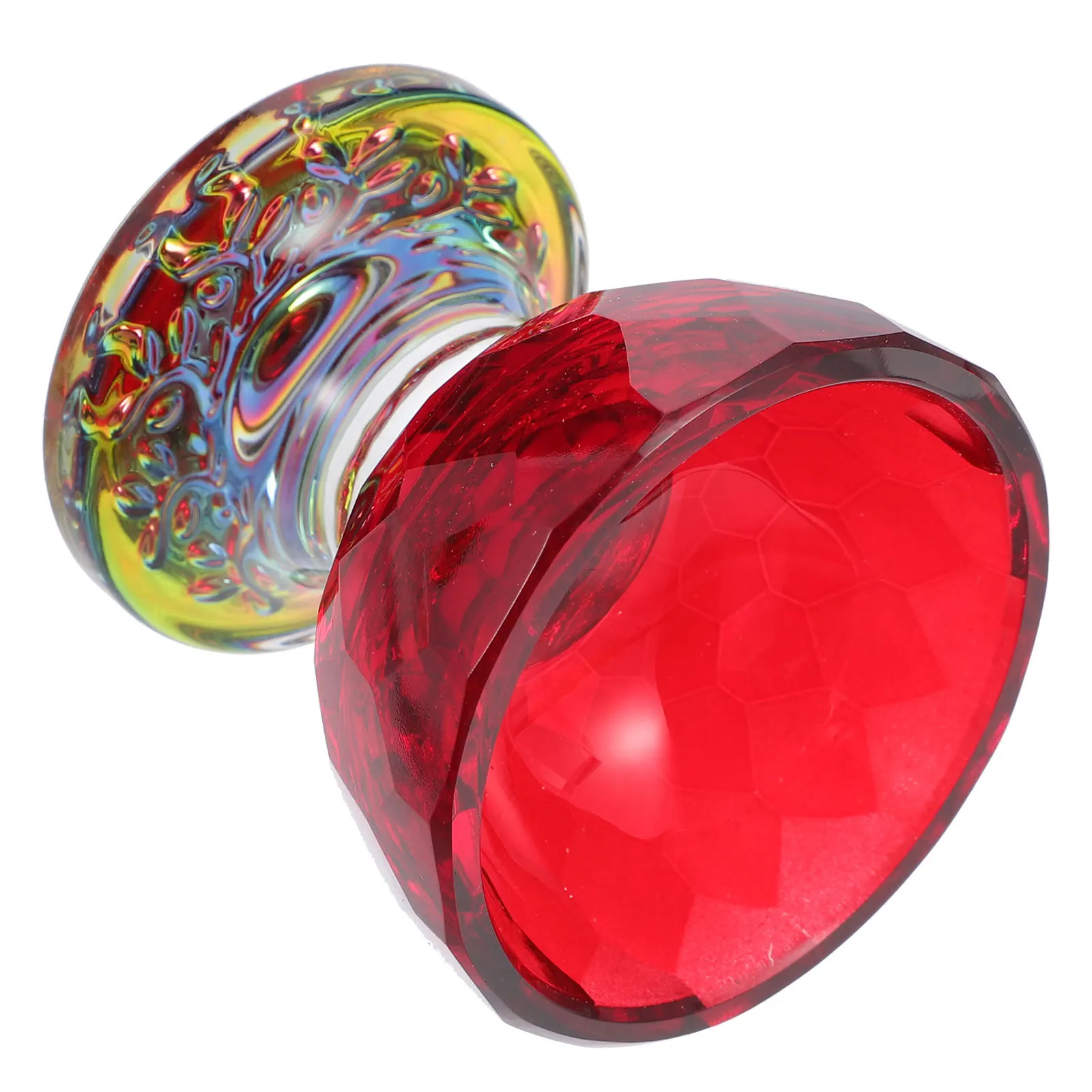 

1Pcs Holy Water Supply Bowl Clear Glass Exquisite Shape Calming Ambiance Floating Tea Lights Holy Water Bowl Temple Tribute