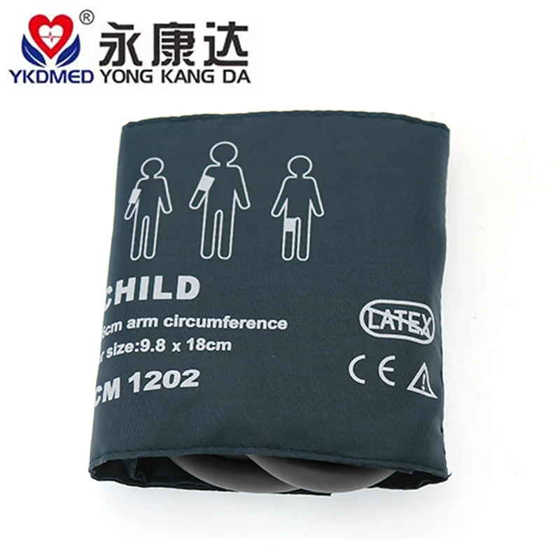 

10pcs/Lot Blood Pressure Cuff Reusable Bladder NIBP Cuff Neonate 18-26CM One Tube