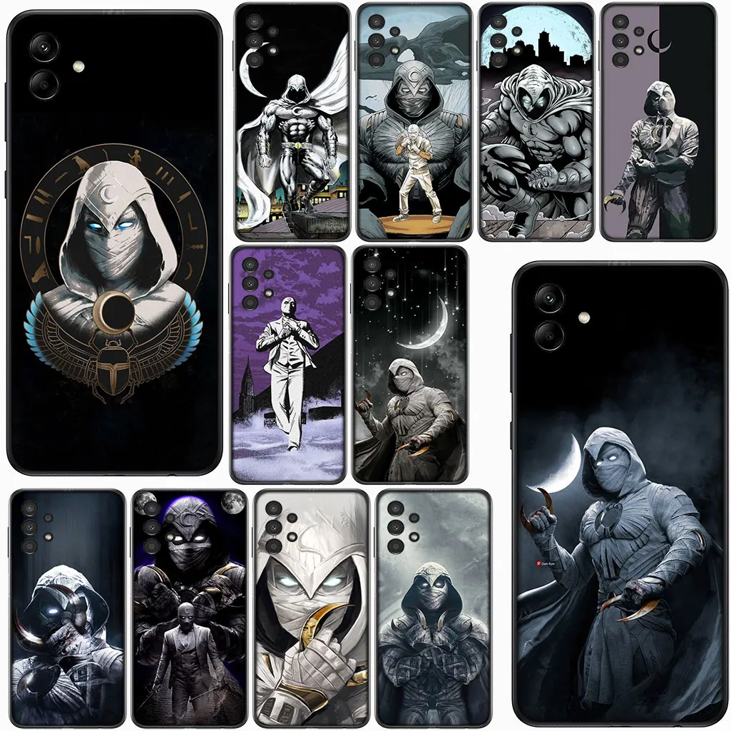 Marc Spector Marvel Moon Knight for Samsung Galaxy A04 j7 J5 J6 J2 Prime J8 A01 A02 A03 A23 A70 A71 A72 A73 M06 M16 M56 Case