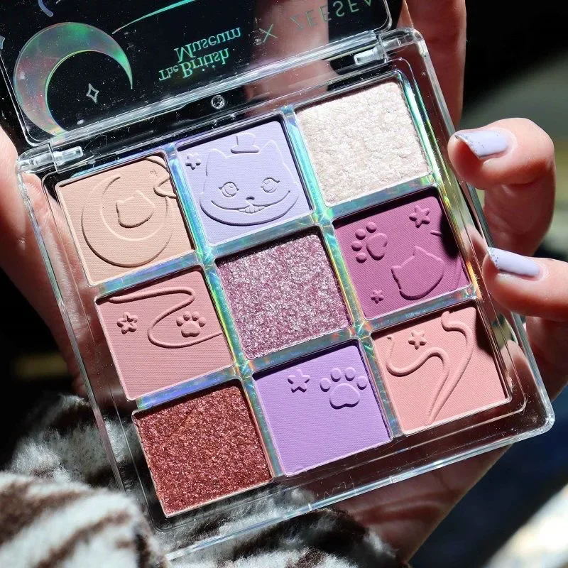 ZEESEA Alice Eyeshadow Palette 9 สี Matte Glitter Professional กันน้ํา Long Lasting Eye Shadow Make Up Palette