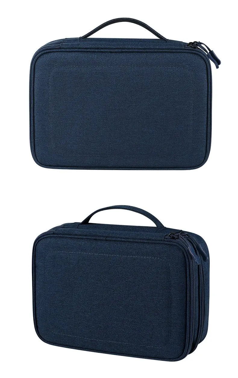 Aufbewahrungstasche für digitales Zubehör, große Kapazität, wasserdichte Organizer-Tasche für Kabel und Kopfhörer – Detail 21