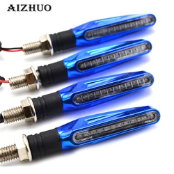 Universal Motorcycle Turn Signal Light Indicators Amber Light For SUZUKI SV 650 sv650 sv650s aprilia pegaso TL1000S