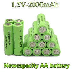 100% Original Brand New AA High Quality 2000 MAH.1.5 Volts.NiMH Batteries Are Flashlight,Remote Control And Disposable.Batteries