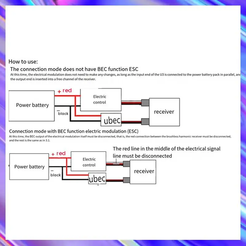 2X 5A 2-7S Fpv Rece…
