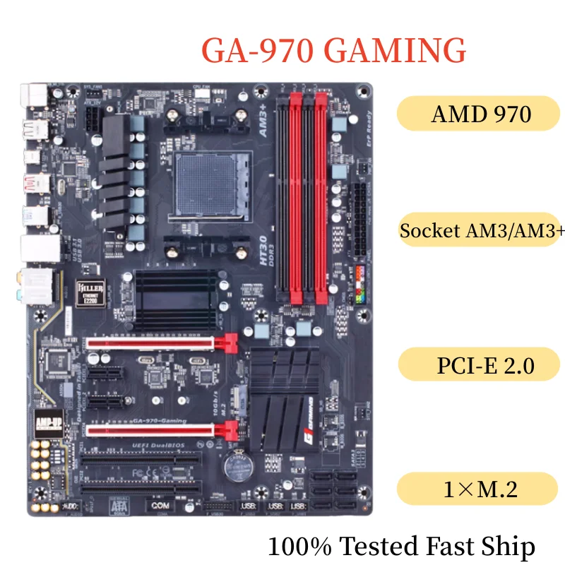 Для Gigabyte GA-970 GAMING материнская плата 970 Socket AM3/AM3 + 32GB DDR3 ATX материнская плата 100% протестирована Быстрая доставка