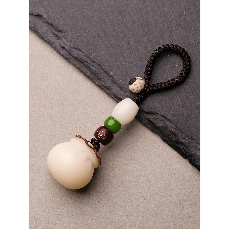 Bodhi purse keychain hand-woven car key pendant men and women couple personality creative suitcase hanger pendant Lu bag chamrs