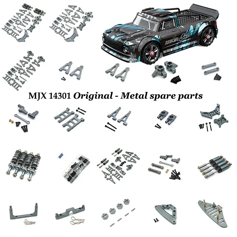 Mjx hyper go fern gesteuerte autos r/c lkw original teile ersatz differential/stoßdämpfer/motor