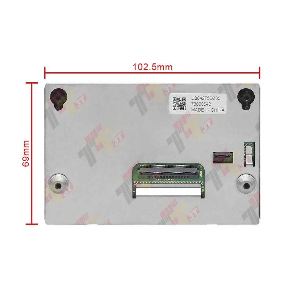Display LQ042T5DZ05 für Ford Fiesta MK8 Instrumentencluster – Detail 3