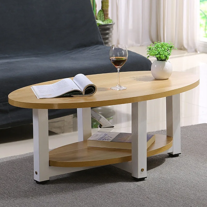 

-For Luxury Mobile Tea Table Coffee Desk Portable Floor Shelf Living Room Center Sofa Side Table Creative Casual A239741&