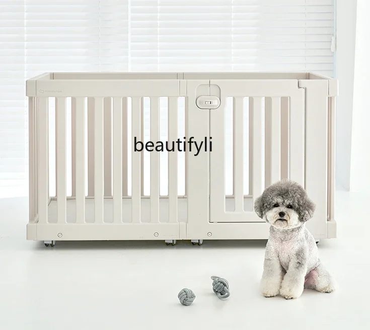 Dedicated Dog Crate Pet Fence Indoor Villa Movable Small and Medium-Sized Dogs Kennel Bed