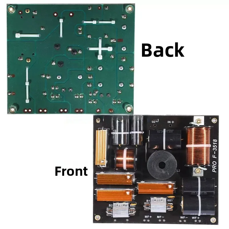 Stage audio crossover high, medium and low three-way crossover audiophile speaker amplifier classy genuine single 15inch 18inch