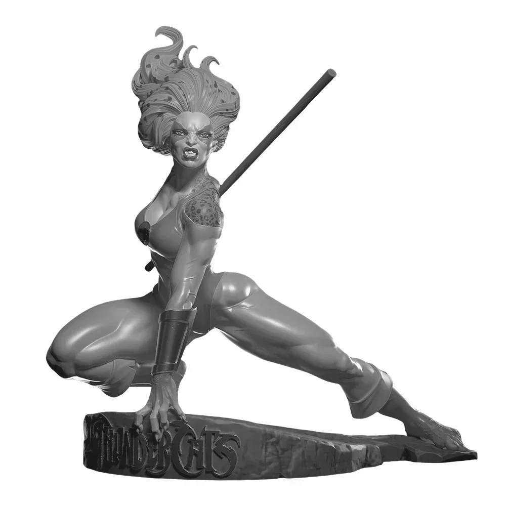 치타라 피규어 1:18 미니어처 송진 모델 키트, 도색되지 않은 플라스틱 모델 키트, A569