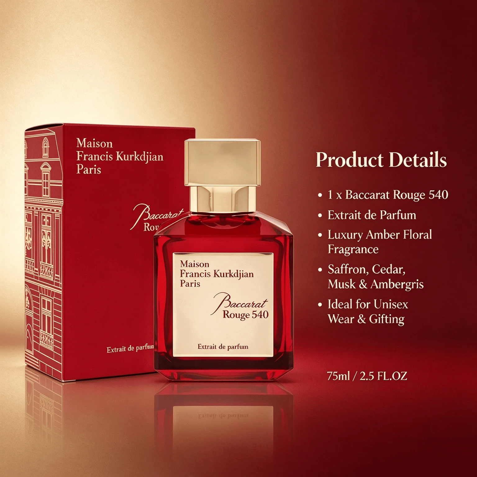 Baccarat Rouge 540 Extrait de Parfum — product information 6