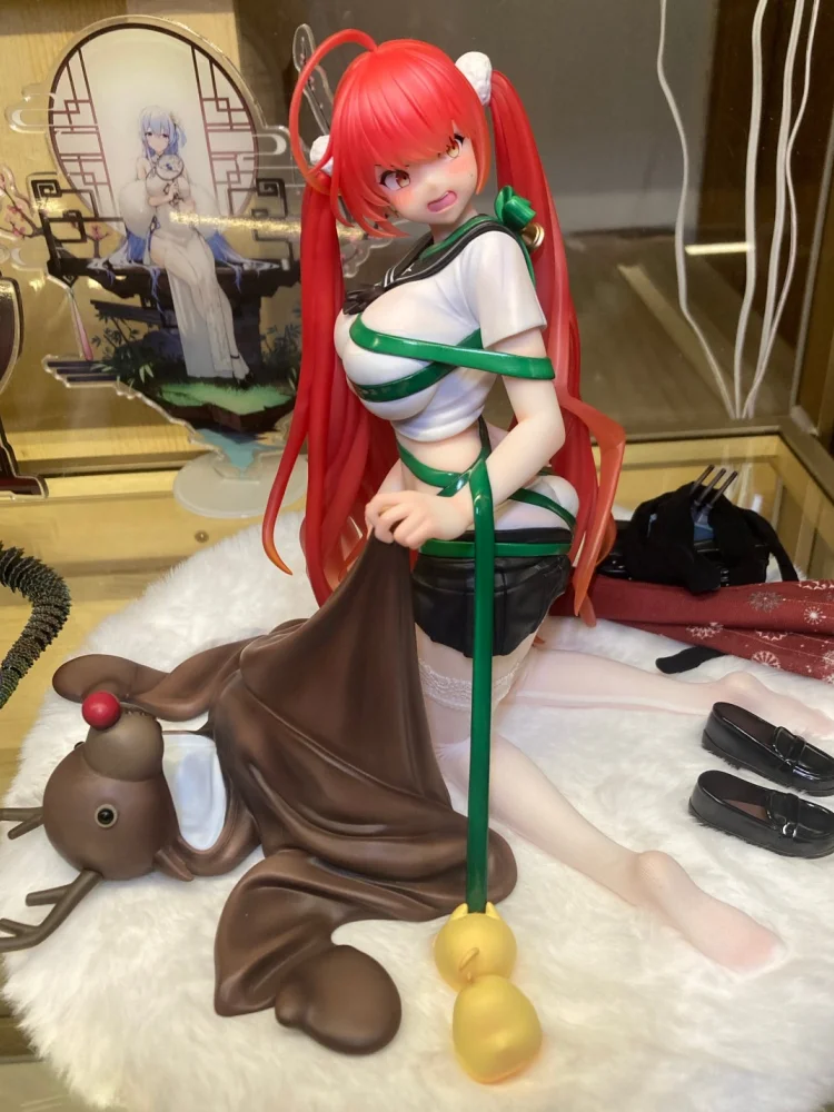 موضوع عيد الميلاد Azur Lane Honolulu المرخص رسميًا "Bold Miss Reindeer" |   تمثال قابل للجمع بمقياس 1/6 (جوارب قابلة للتبديل) #1