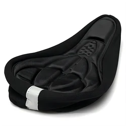 3D Soft Bicycle Saddle Seat Cover,Cycling Seat Cover,Mountain Bike,Thick Sponge Pad,Outdoor Breathable Cushion,Bike Accessories