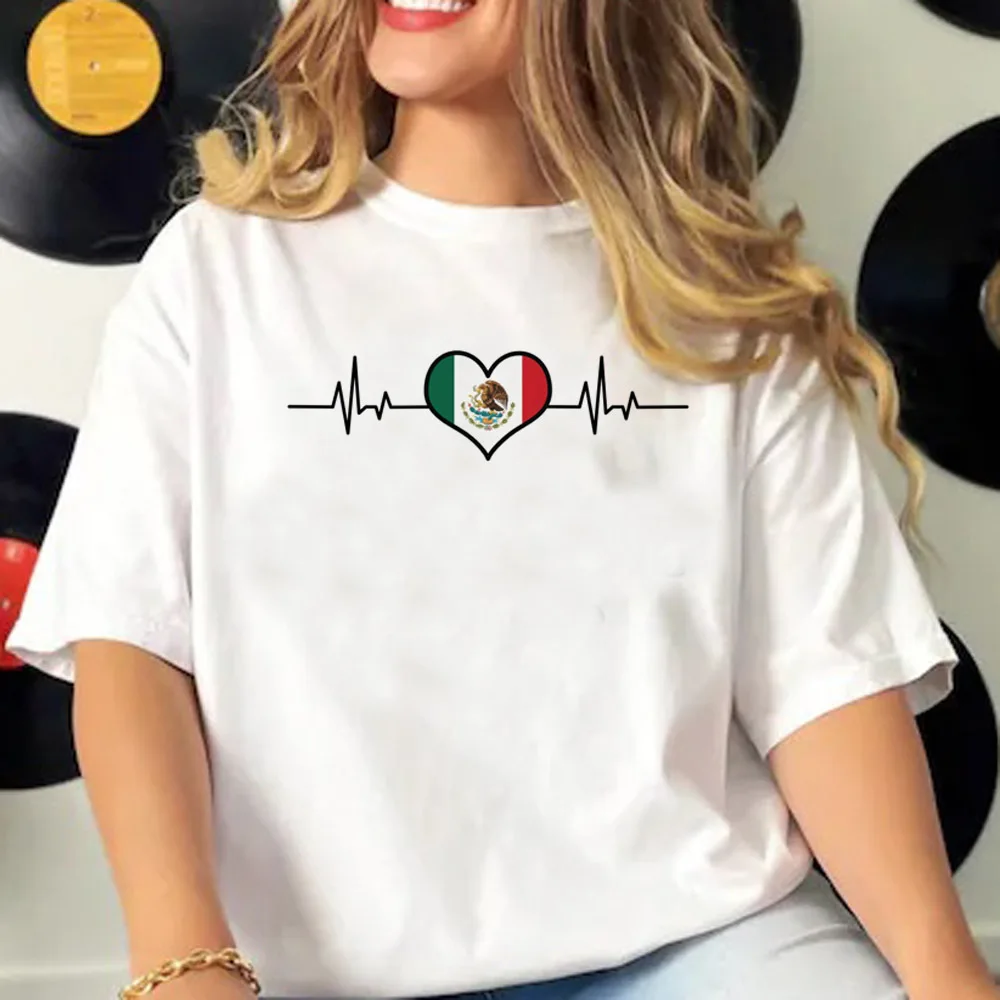 Mexico t-shirts women trendy streetwear t-shirts girl graphic clothes