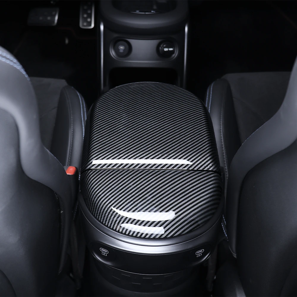 

Для Hyundai IONIQ 5 N 2025 с левым/правым рулем, центральный подлокотник, декоративная крышка из АБС-пластика, аксессуары, стиль из углеродного волокна