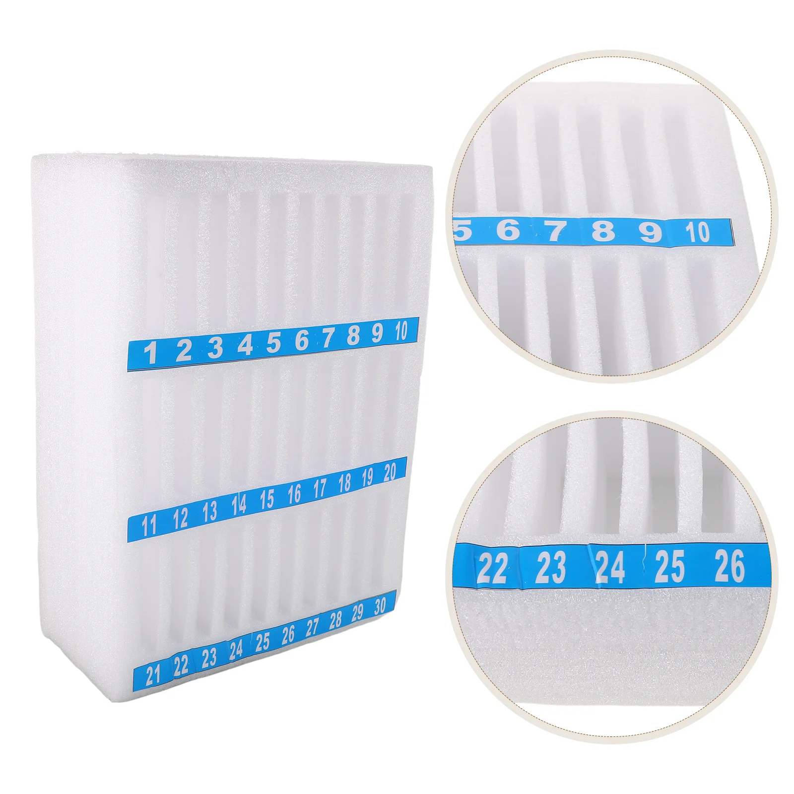 

Desktop Storage Organizer Phone Accessories Multi Compartment Glass Screen Protector Holder Makeup Small Items Space Saving Tidy