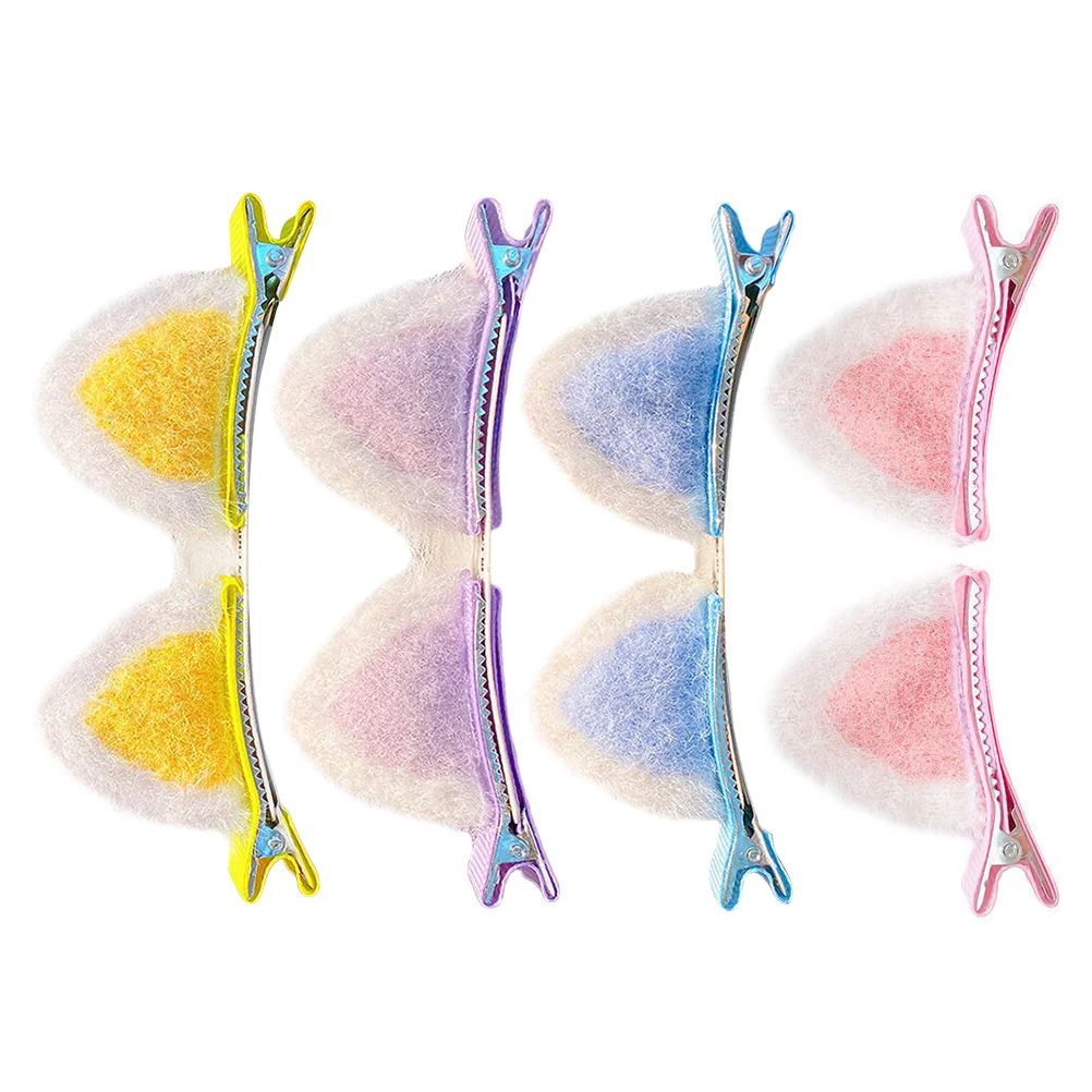 

8 Pcs Cat Ears Hairpin Barrette Party Clamp Lovely Cosplay Clip Accessories Barrettes