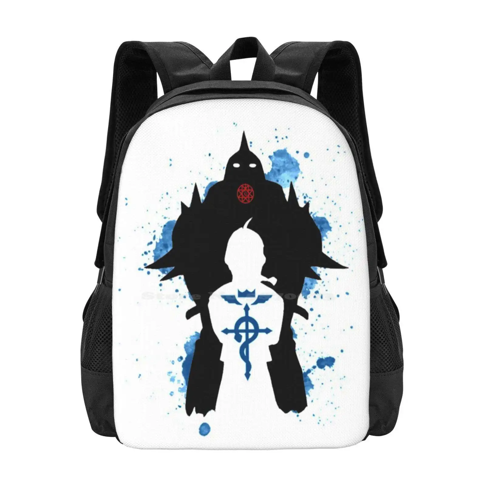 

Fullmetal Alchemist Hot Sale Backpack Fashion Bags Anime Fma Fullmetal Alchemist Brotherhood Alchemy Manga Alphonse Elric